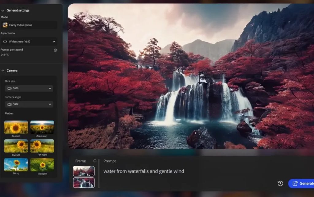 adobe video generative