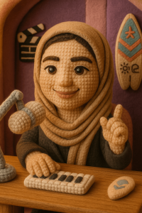 ساخت عروسک بافتنی با هوش مصنوعی