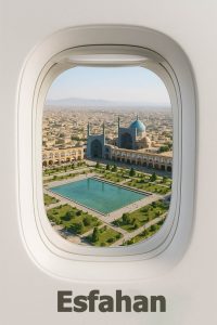 عکس از پنجره هواپیما با هوش مصنوعی