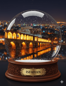 ساخت شهر در گوی شیشه‌ای با هوش مصنوعیساخت شهر در گوی شیشه‌ای با هوش مصنوعی