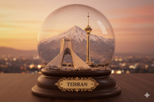 ساخت شهر در گوی شیشه‌ای با هوش مصنوعی