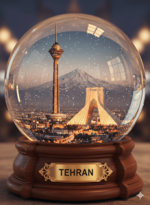 ساخت شهر در گوی شیشه‌ای با هوش مصنوعی