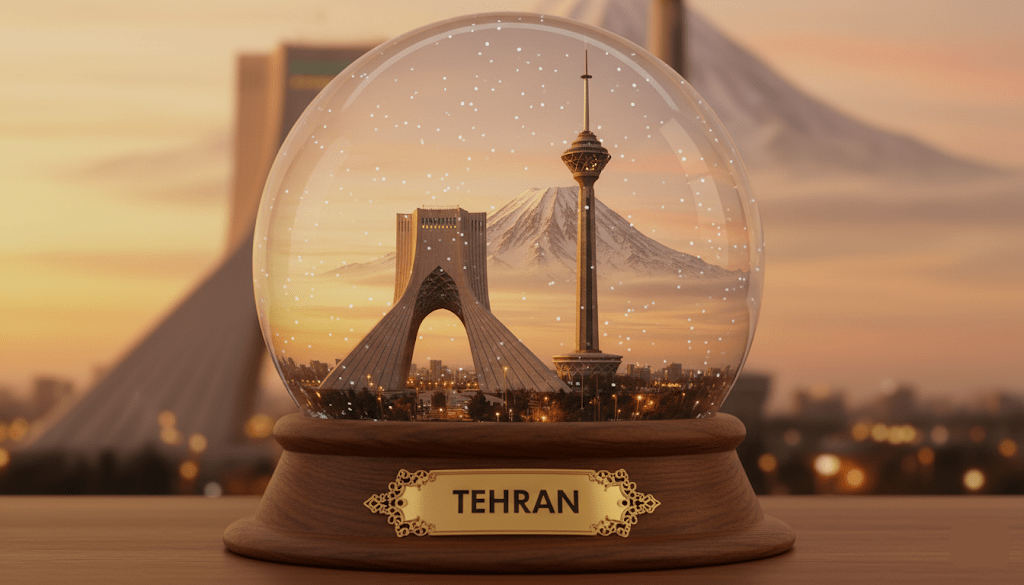 ساخت شهر در گوی شیشه‌ای با هوش مصنوعی
