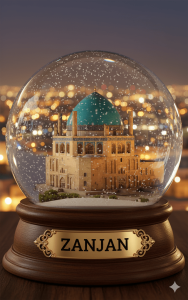 ساخت شهر در گوی شیشه‌ای با هوش مصنوعی