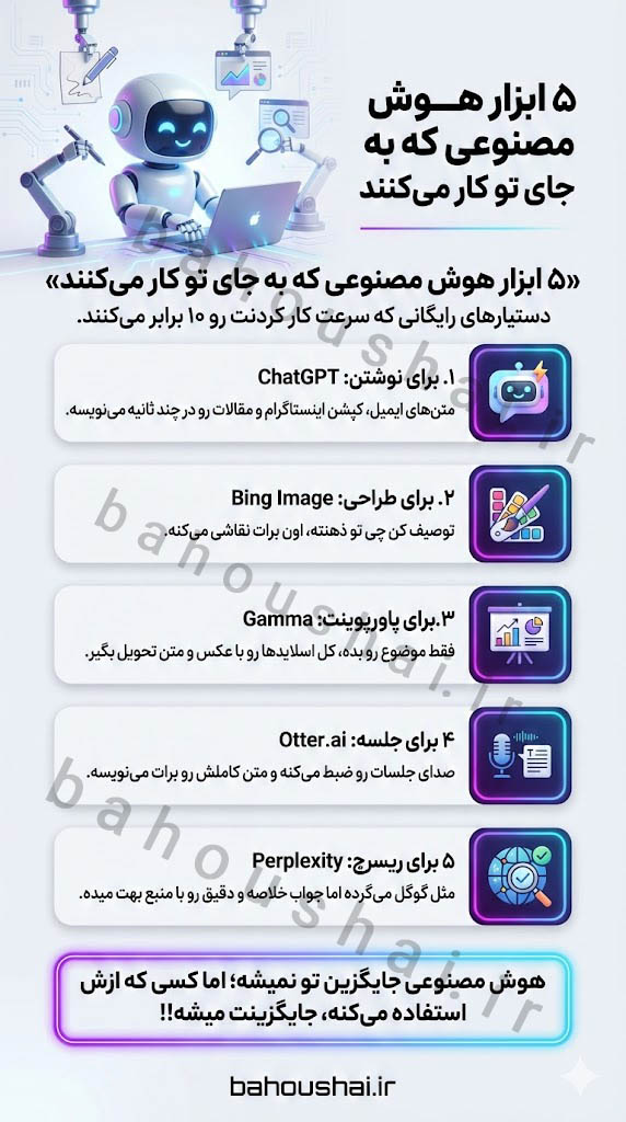 ساخت تصویر اینفوگرافیک فارسی با هوش مصنوعی