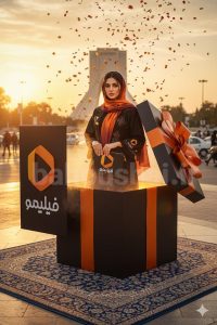 ساخت تیزر تبلیغاتی برند با استفاده از بانو با لباس برند