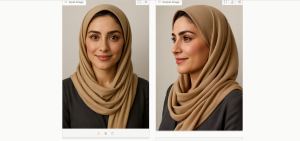تغییر زاویه عکس با هوش مصنوعی