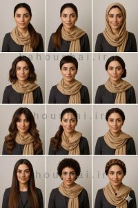 تست مدل مو با هوش مصنوعی