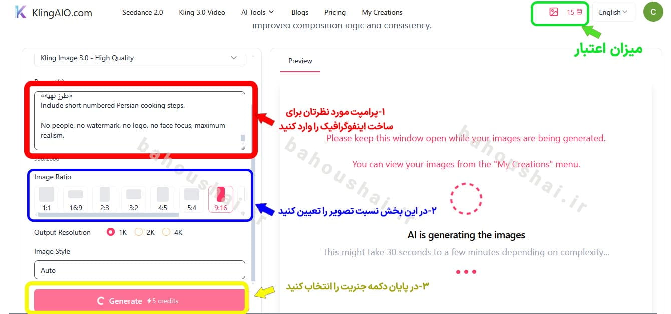 ساخت عکس با هوش مصنوعی Qwen 2.0