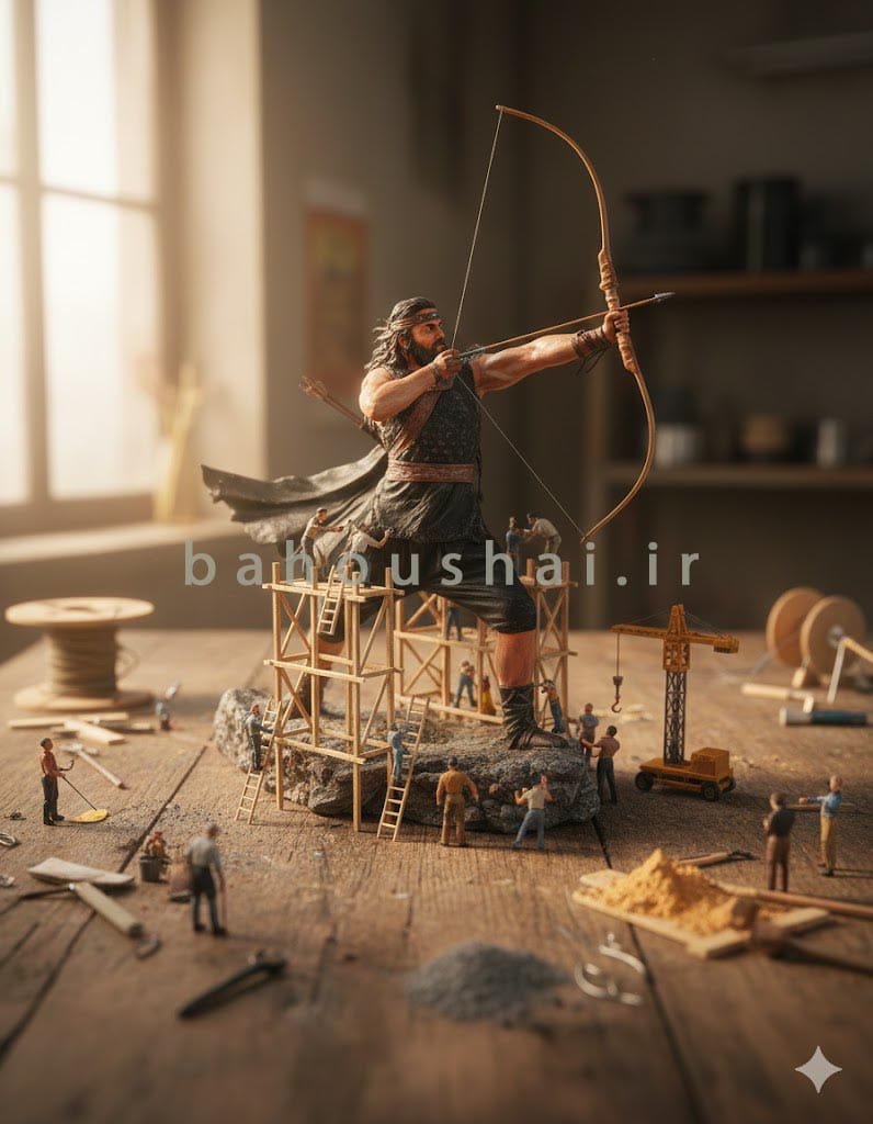 ساخت تصویر مجسمه با هوش مصنوعی