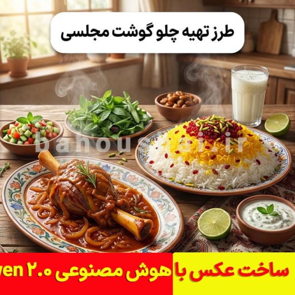 ساخت عکس با هوش مصنوعی Qwen 2.0