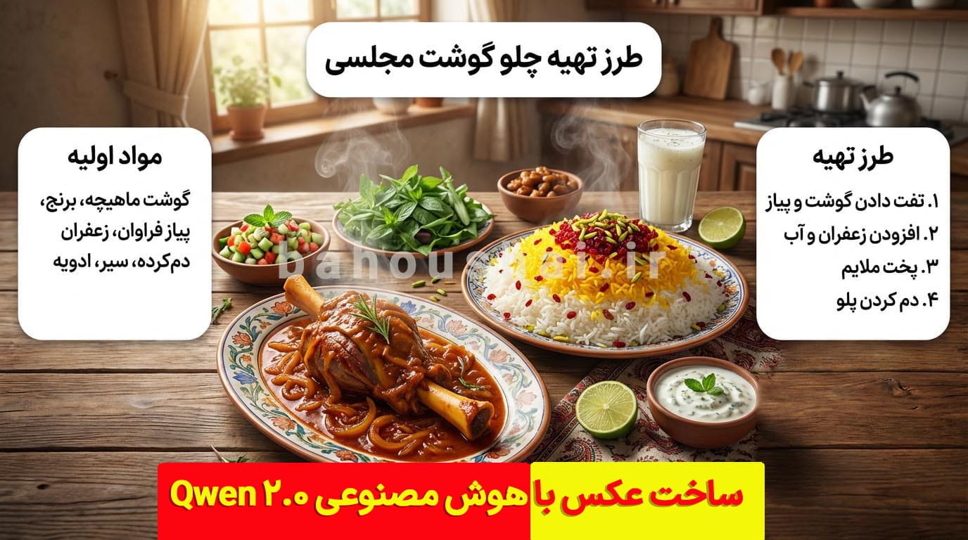 ساخت عکس با هوش مصنوعی Qwen 2.0