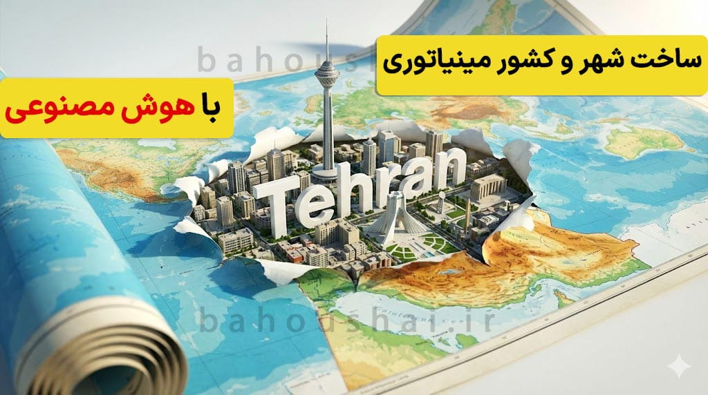 ساخت شهر مینیاتوری با هوش مصنوعی