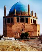 ساخت تصویر سه بعدی با هوش مصنوعی جمنای گنبد سلطانیه استان زنجان