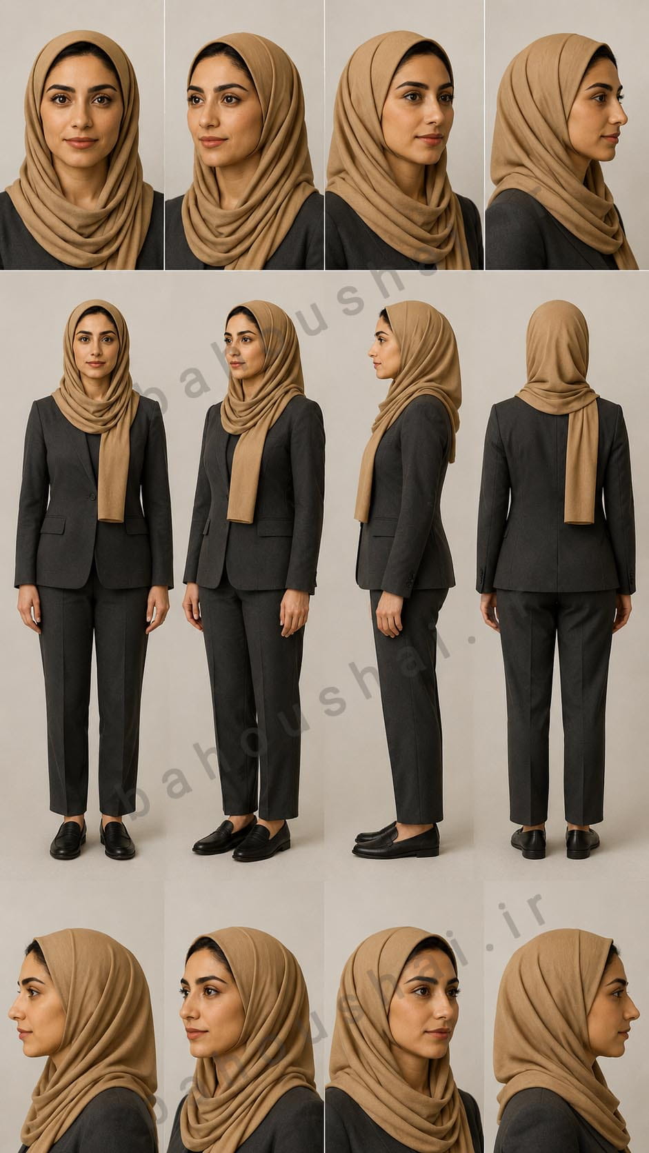 عکس خروجی از چت جی پی تی برای ساخت کاراکتر با هوش مصنوعی