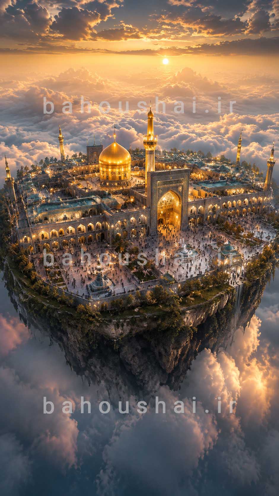 ساخت تصاویر سه بعدی با هوش مصنوعی برای شهر مشهد