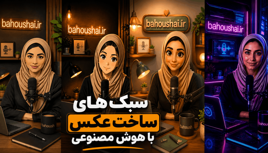 سبک های ساخت عکس با هوش مصنوعی- سبک های مختلف و جذاب